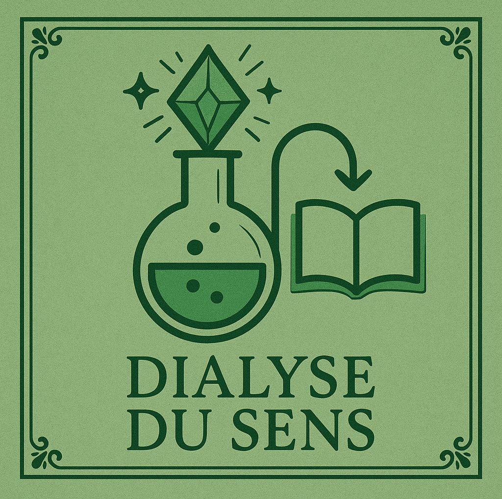 L'icone illustre la transformation au coeur de la démarche soignante et réflexive